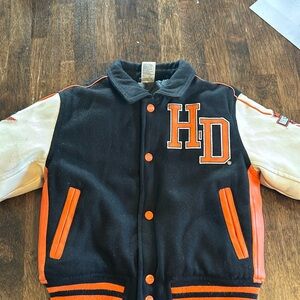 Retro Kids Harley Davidson Insulated Jacket